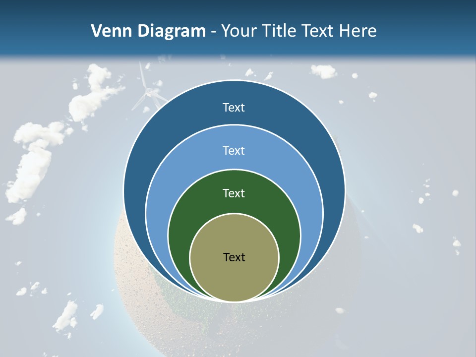 Green Farm Aerial PowerPoint Template