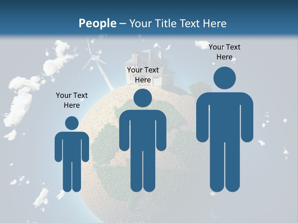 Green Farm Aerial PowerPoint Template