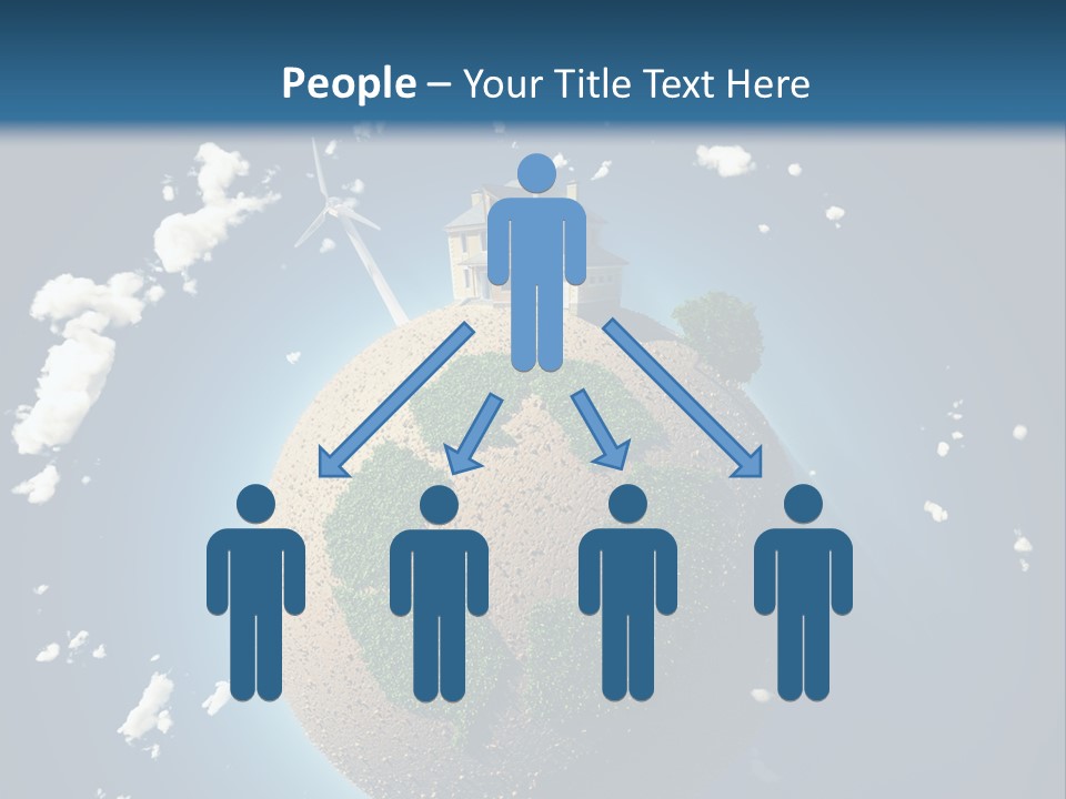 Green Farm Aerial PowerPoint Template