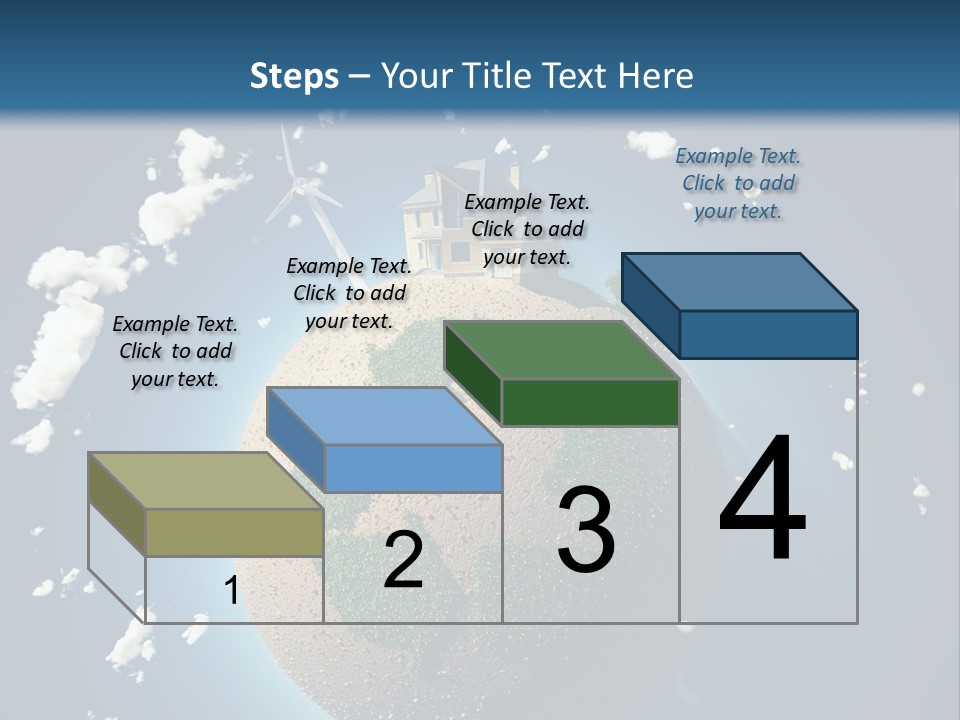 Green Farm Aerial PowerPoint Template