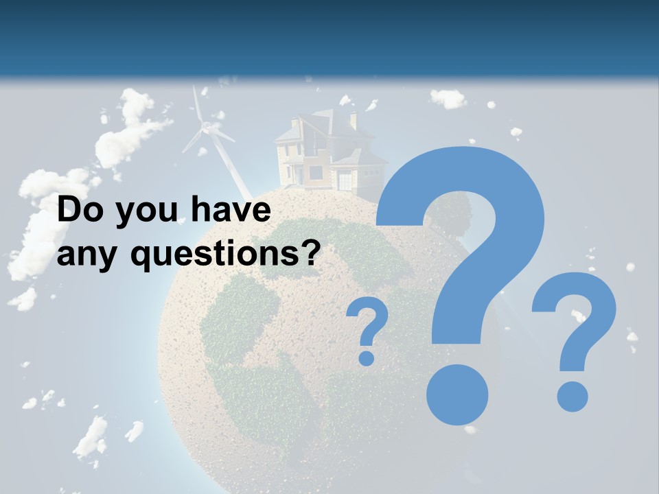 Green Farm Aerial PowerPoint Template