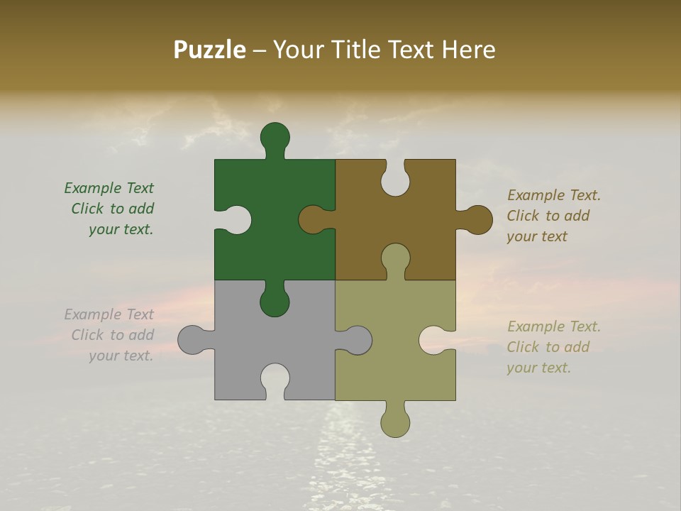 Ecology Storm Sky PowerPoint Template