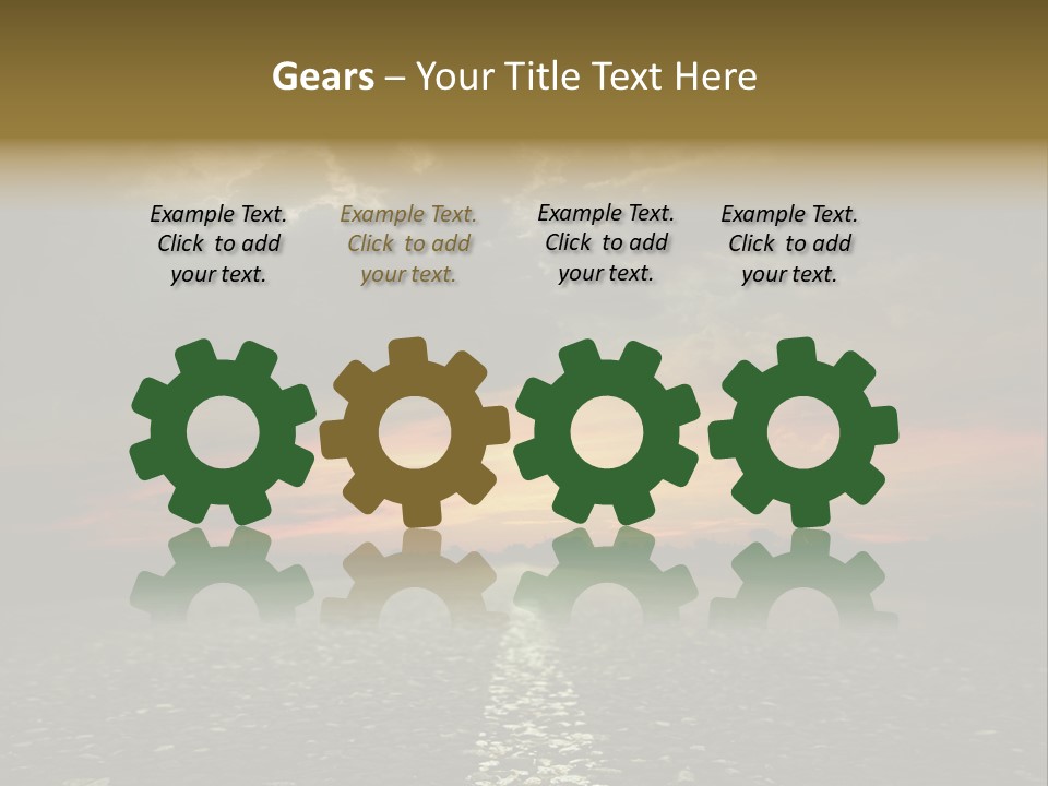 Ecology Storm Sky PowerPoint Template