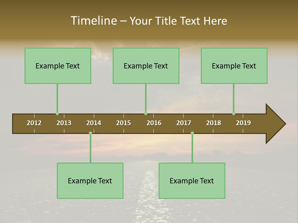 Ecology Storm Sky PowerPoint Template
