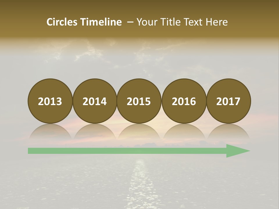 Ecology Storm Sky PowerPoint Template