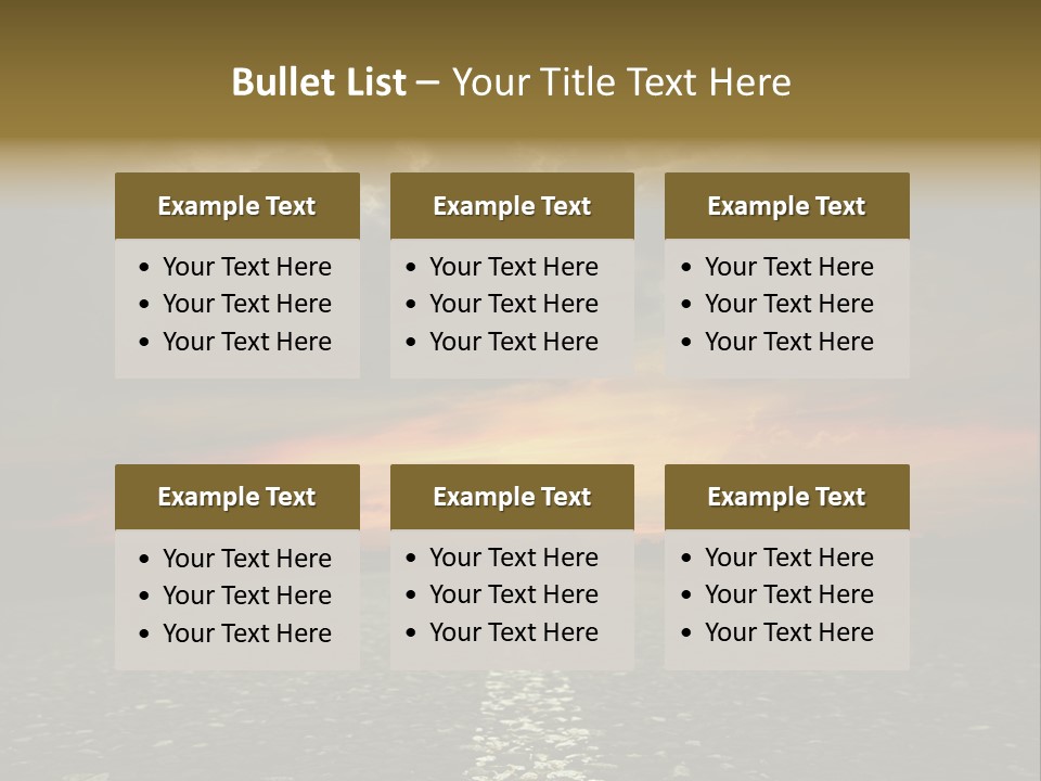 Ecology Storm Sky PowerPoint Template