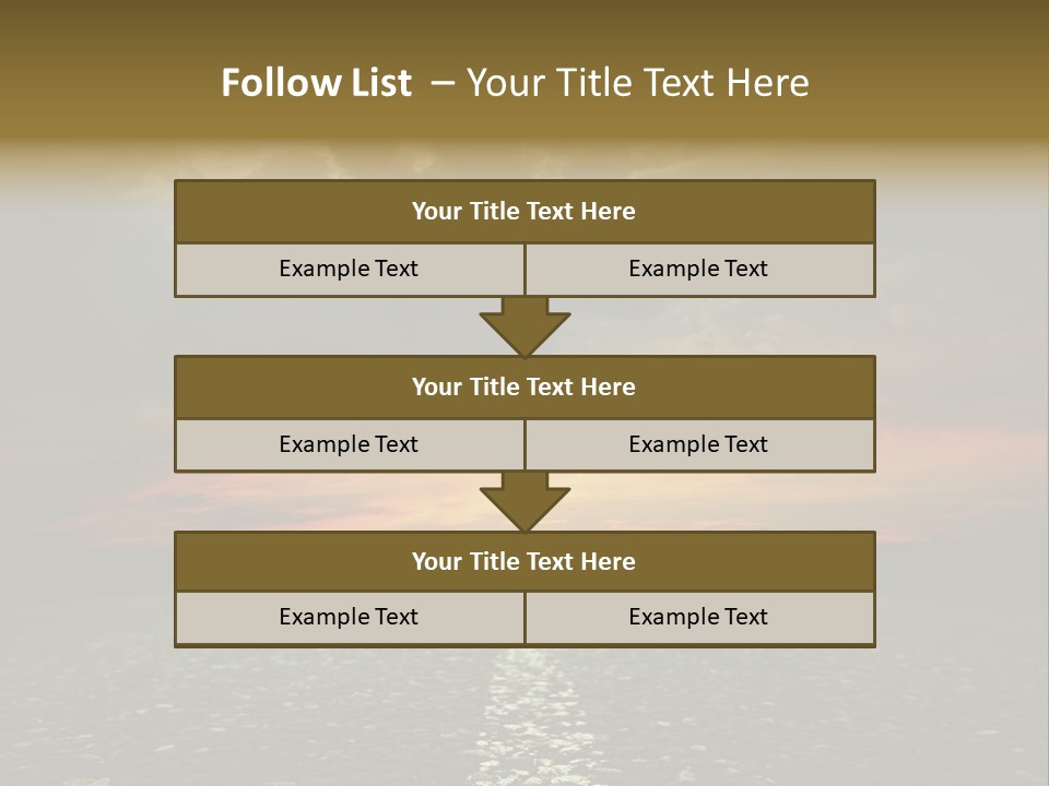 Ecology Storm Sky PowerPoint Template
