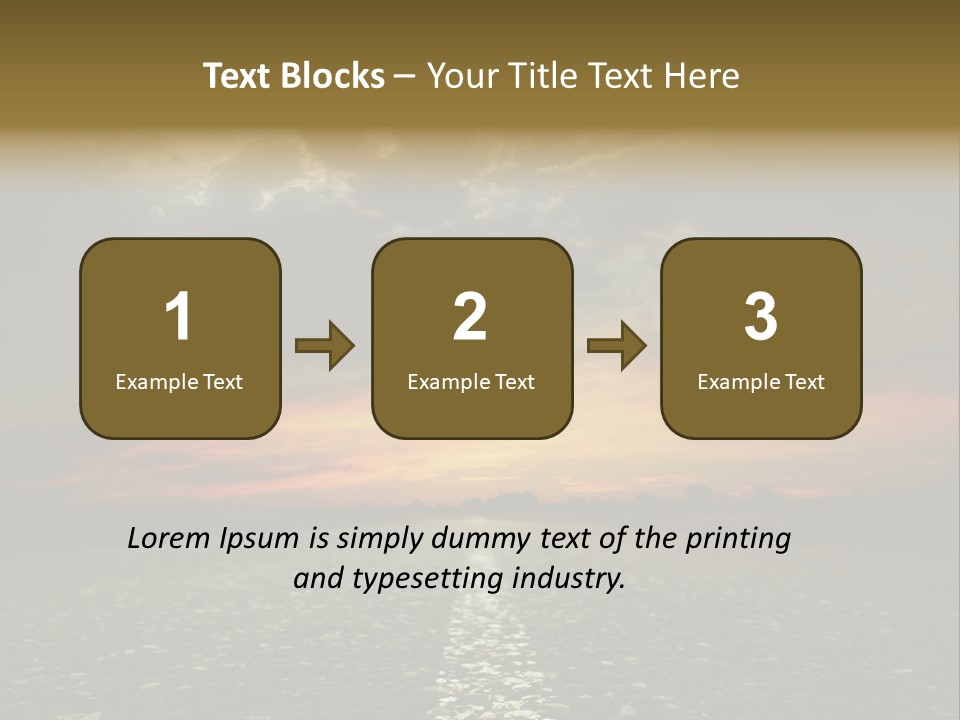 Ecology Storm Sky PowerPoint Template