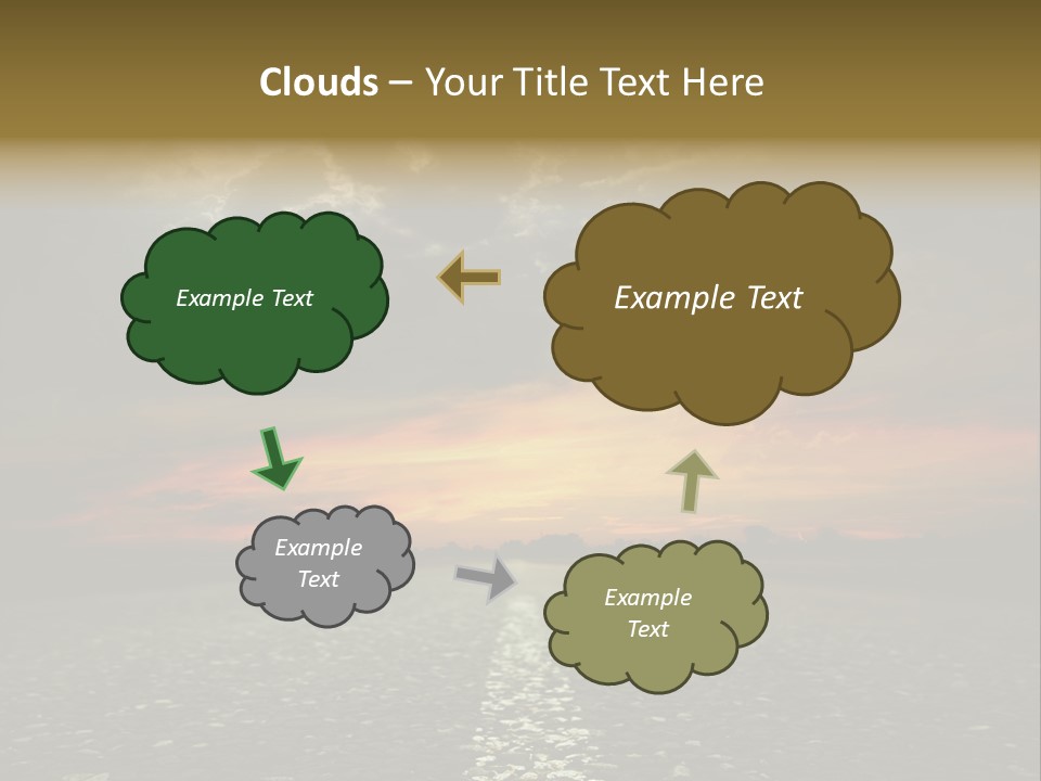 Ecology Storm Sky PowerPoint Template