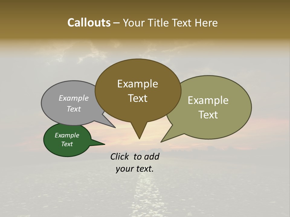Ecology Storm Sky PowerPoint Template