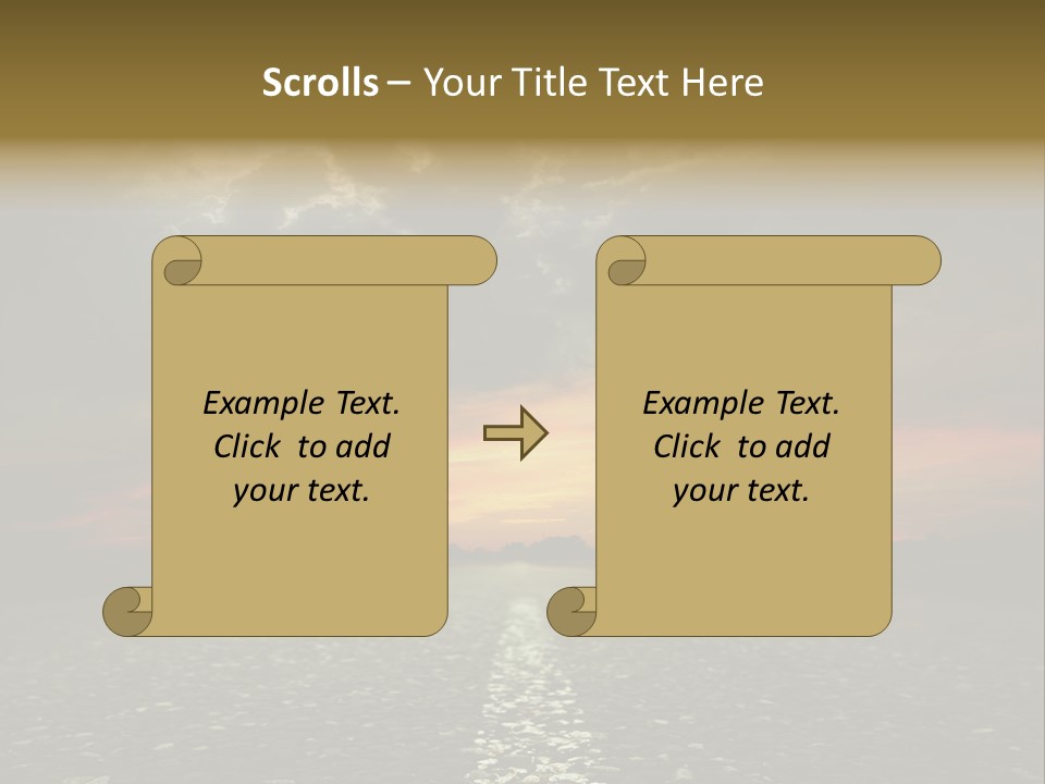 Ecology Storm Sky PowerPoint Template