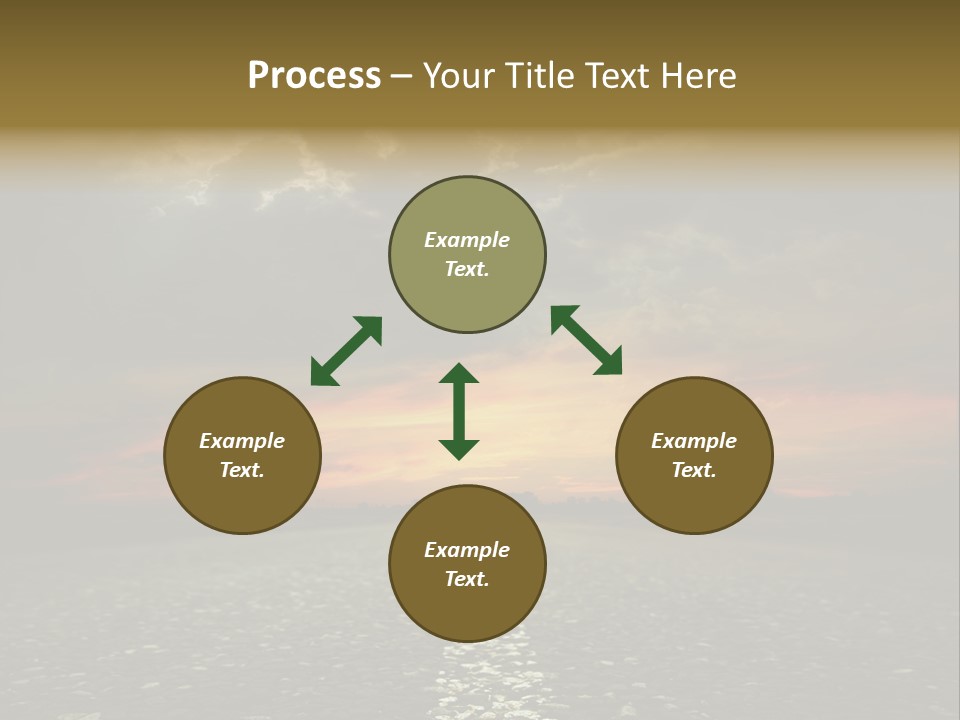 Ecology Storm Sky PowerPoint Template