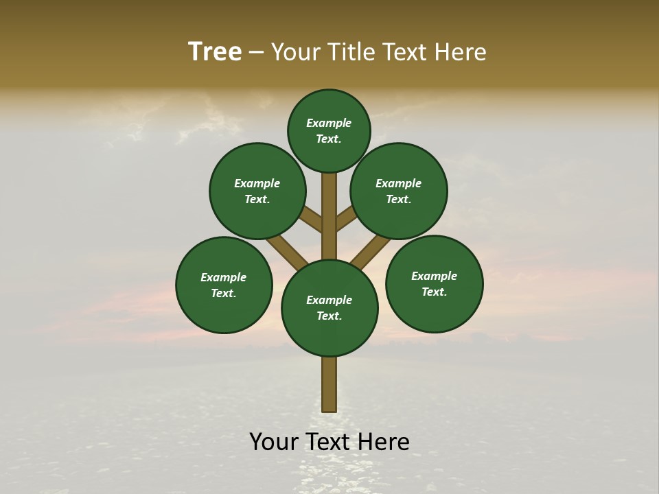 Ecology Storm Sky PowerPoint Template