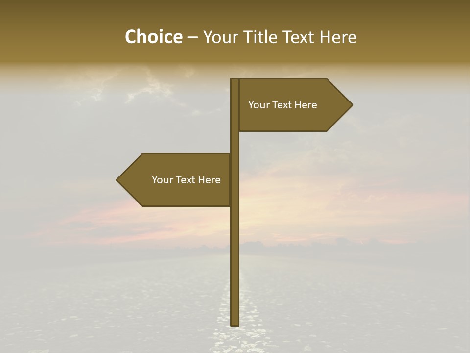 Ecology Storm Sky PowerPoint Template