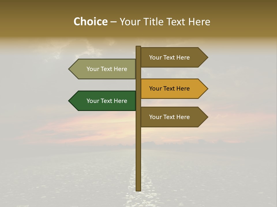 Ecology Storm Sky PowerPoint Template