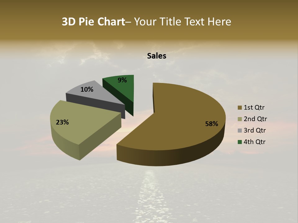 Ecology Storm Sky PowerPoint Template