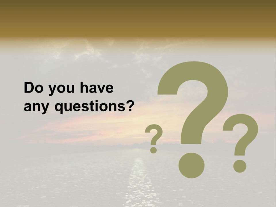 Ecology Storm Sky PowerPoint Template