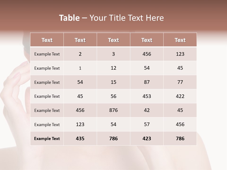 Treatment  Natural PowerPoint Template