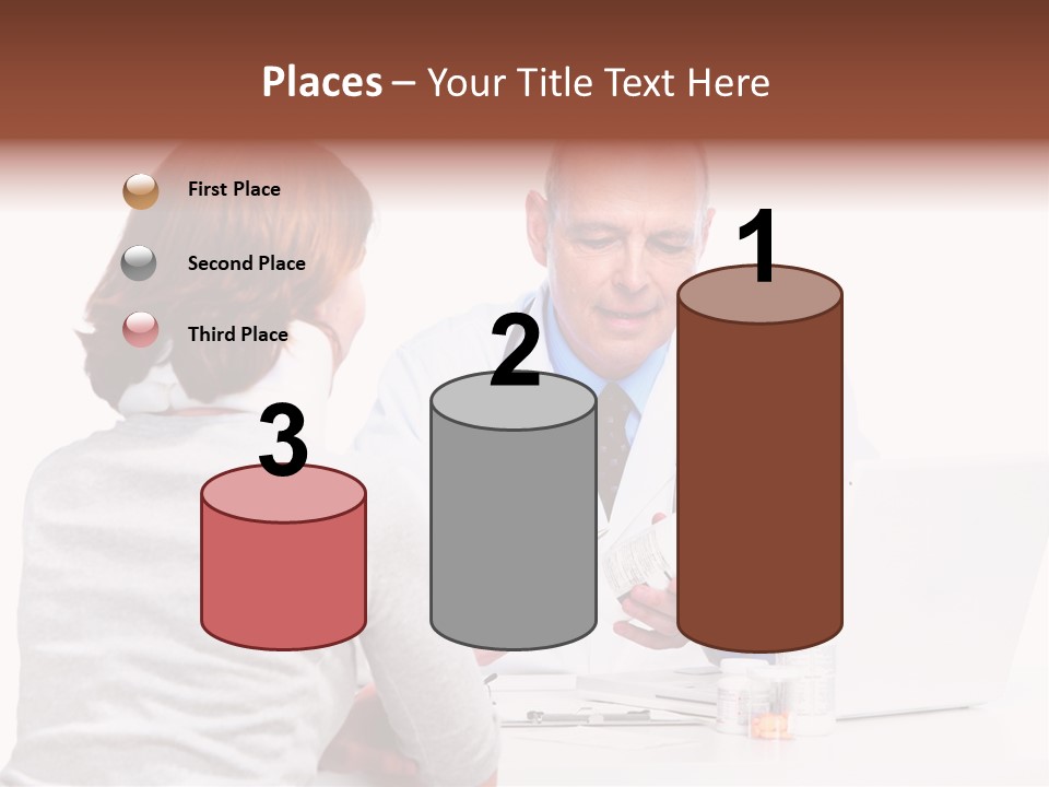 Senior Pharmaceutical Worker PowerPoint Template