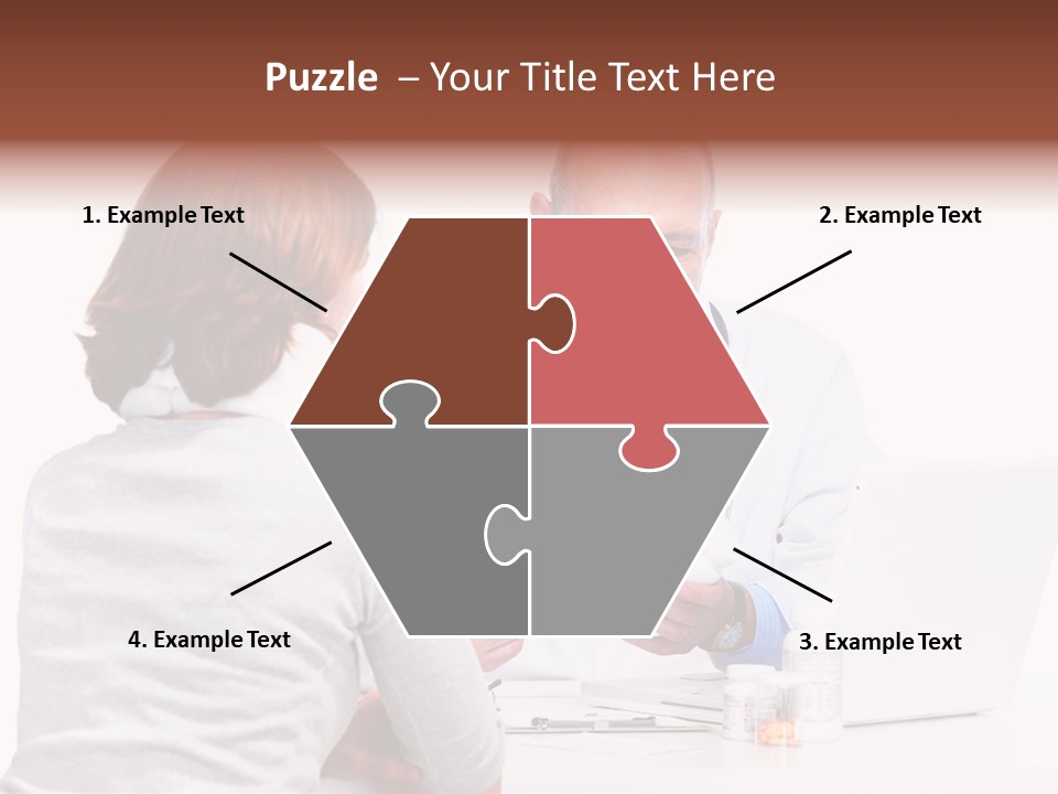 Senior Pharmaceutical Worker PowerPoint Template