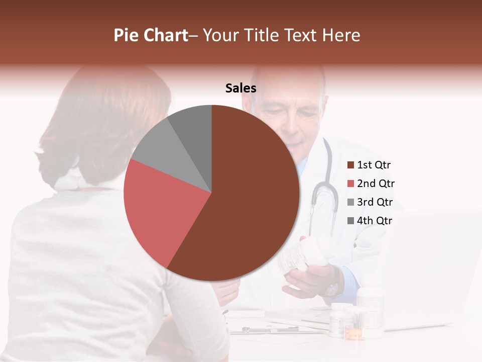 Senior Pharmaceutical Worker PowerPoint Template