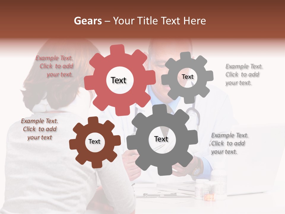 Senior Pharmaceutical Worker PowerPoint Template