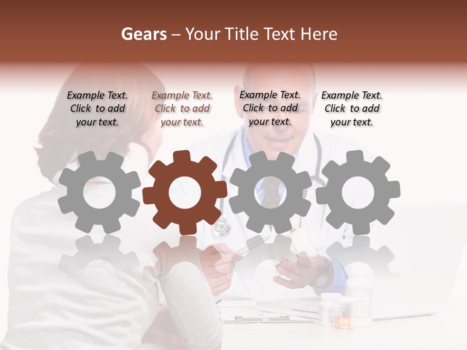 Senior Pharmaceutical Worker PowerPoint Template