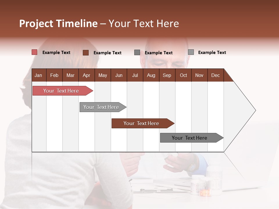 Senior Pharmaceutical Worker PowerPoint Template