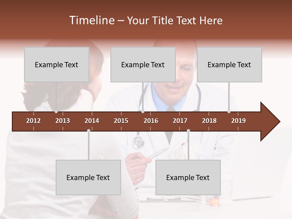 Senior Pharmaceutical Worker PowerPoint Template
