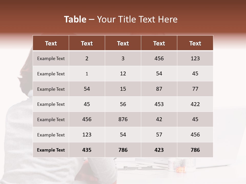 Senior Pharmaceutical Worker PowerPoint Template