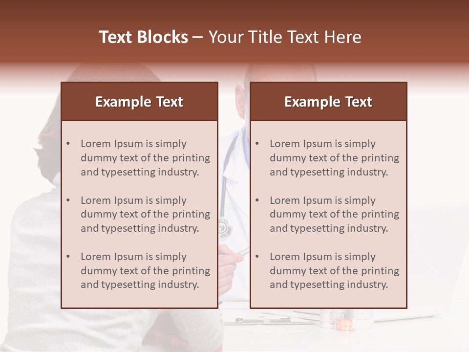 Senior Pharmaceutical Worker PowerPoint Template