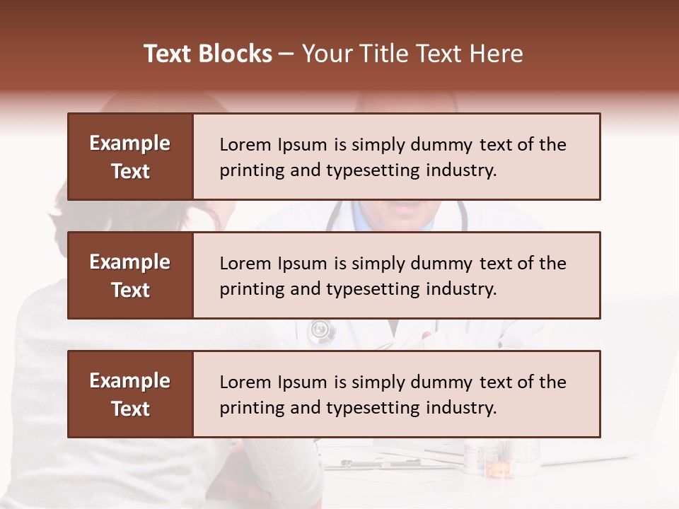 Senior Pharmaceutical Worker PowerPoint Template