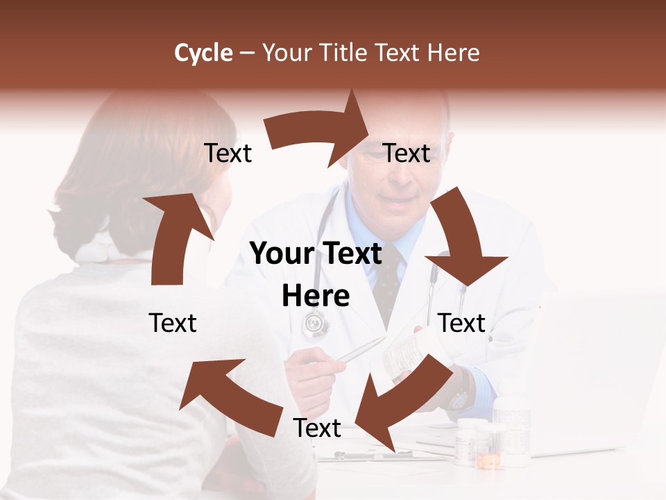 Senior Pharmaceutical Worker PowerPoint Template