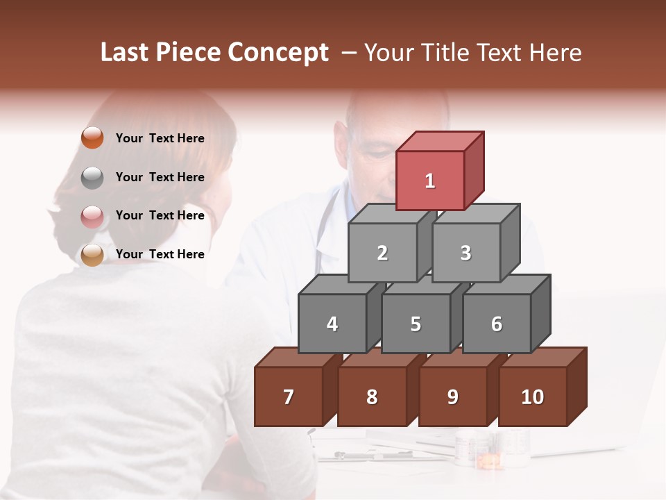 Senior Pharmaceutical Worker PowerPoint Template