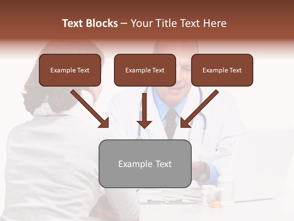 Senior Pharmaceutical Worker PowerPoint Template