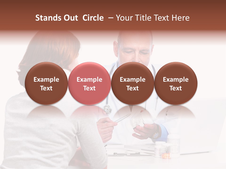 Senior Pharmaceutical Worker PowerPoint Template