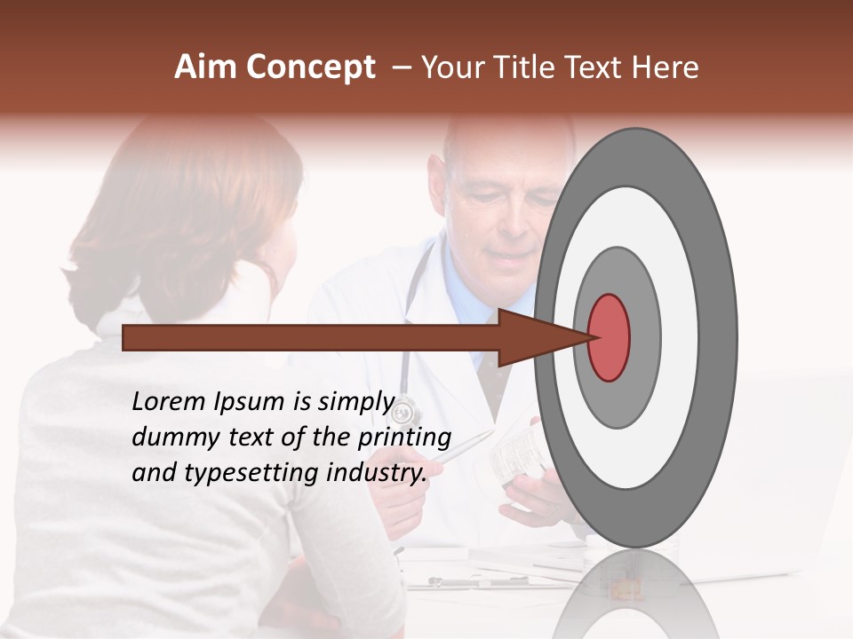 Senior Pharmaceutical Worker PowerPoint Template