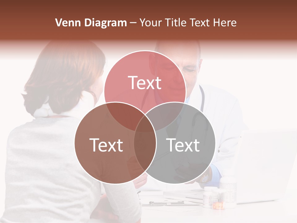 Senior Pharmaceutical Worker PowerPoint Template