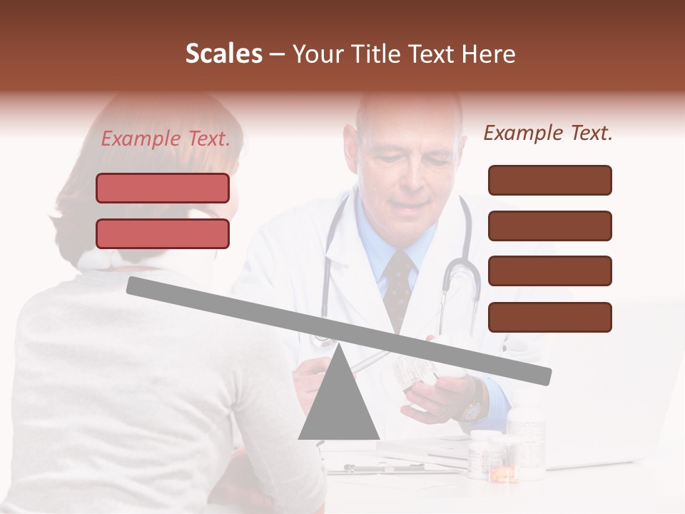 Senior Pharmaceutical Worker PowerPoint Template