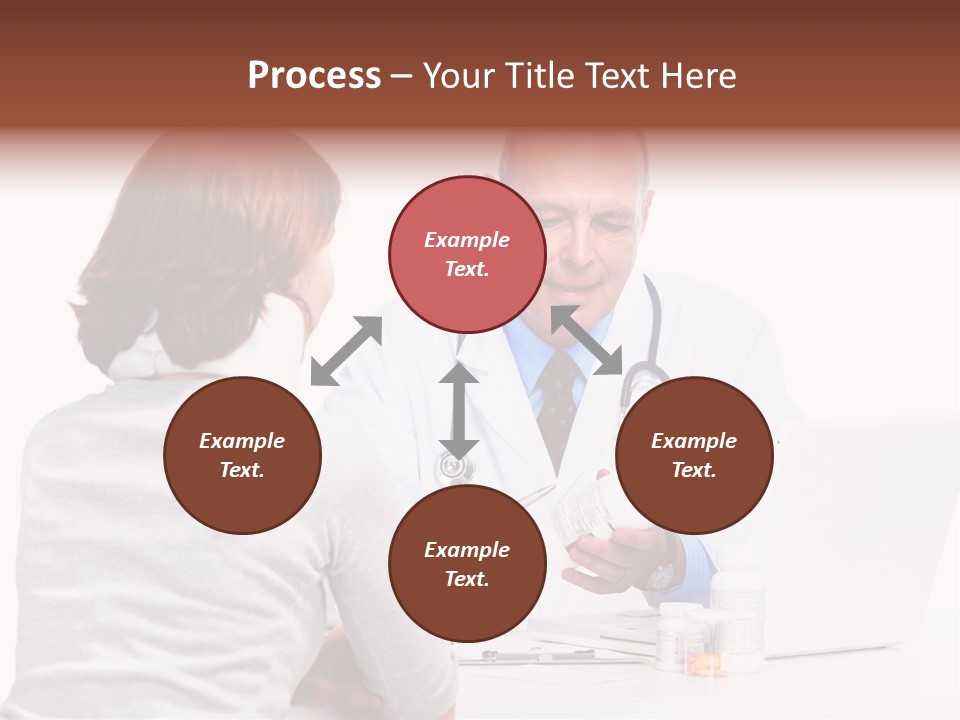 Senior Pharmaceutical Worker PowerPoint Template