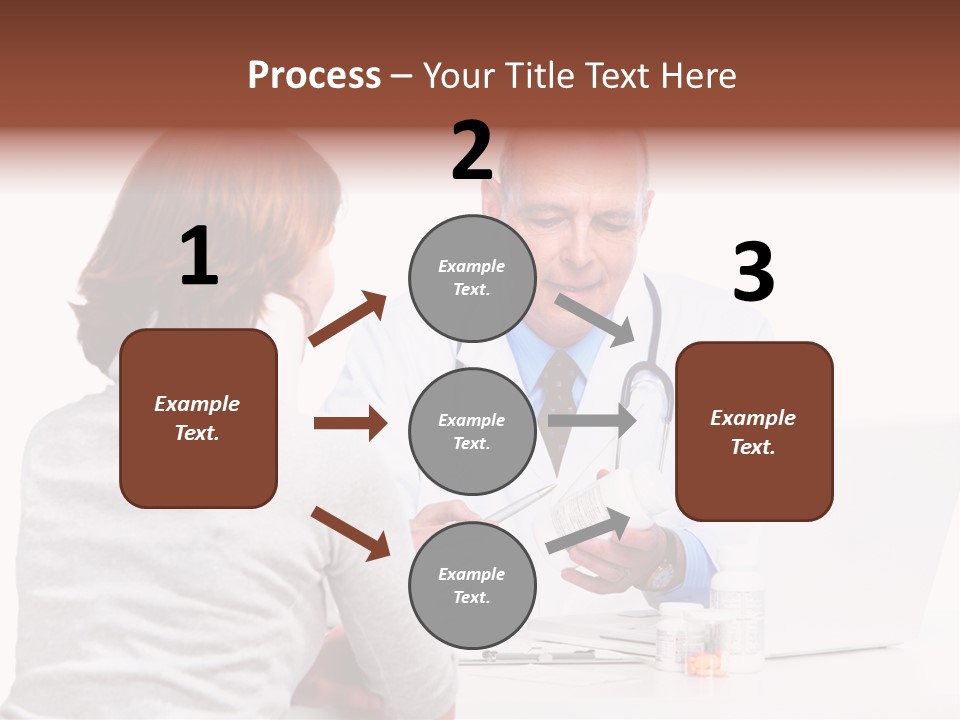 Senior Pharmaceutical Worker PowerPoint Template
