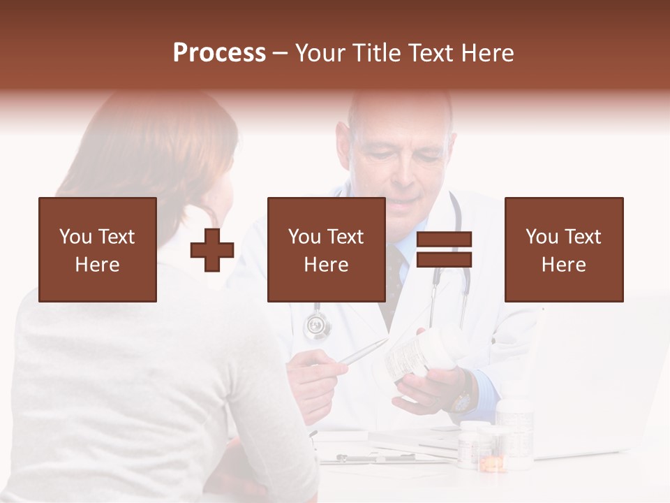 Senior Pharmaceutical Worker PowerPoint Template