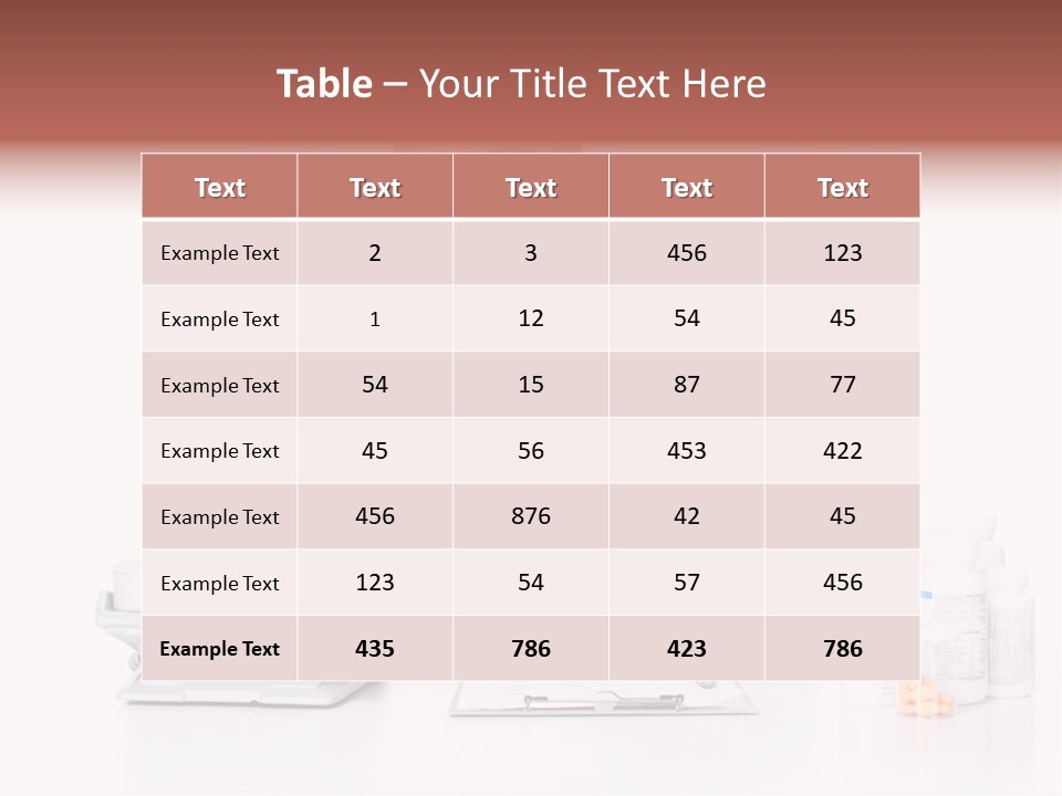 Medicine Pills Ill PowerPoint Template