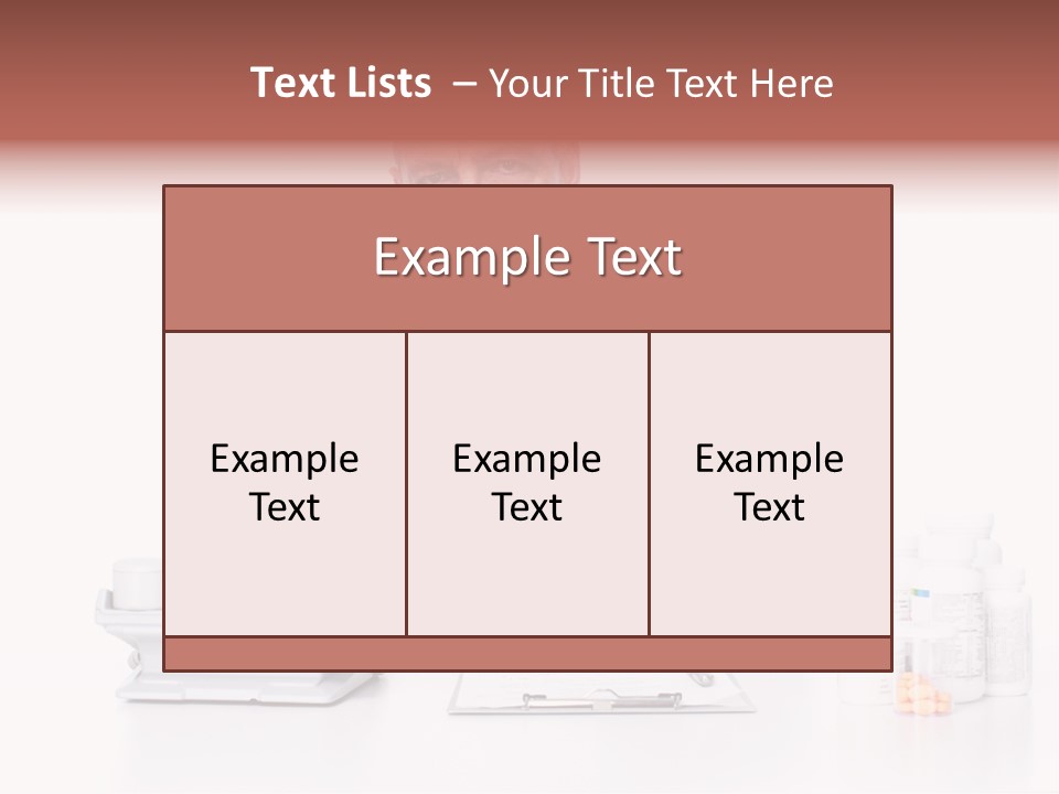 Medicine Pills Ill PowerPoint Template
