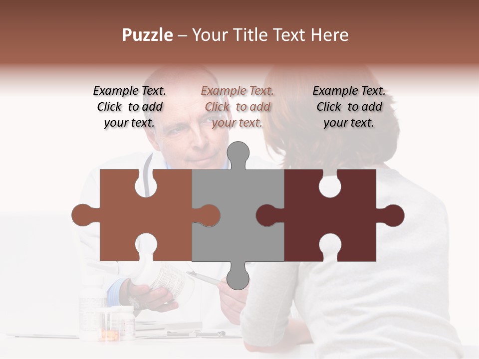 Senior Care Pain PowerPoint Template