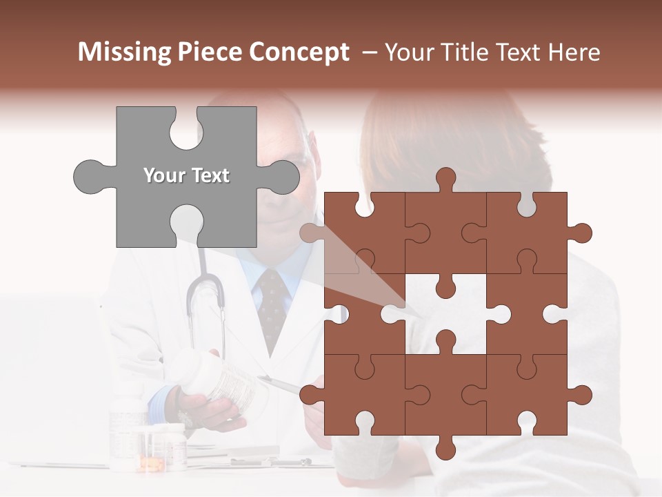 Senior Care Pain PowerPoint Template