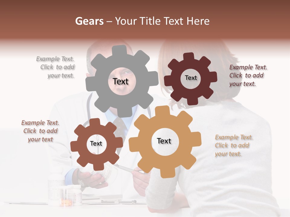 Senior Care Pain PowerPoint Template