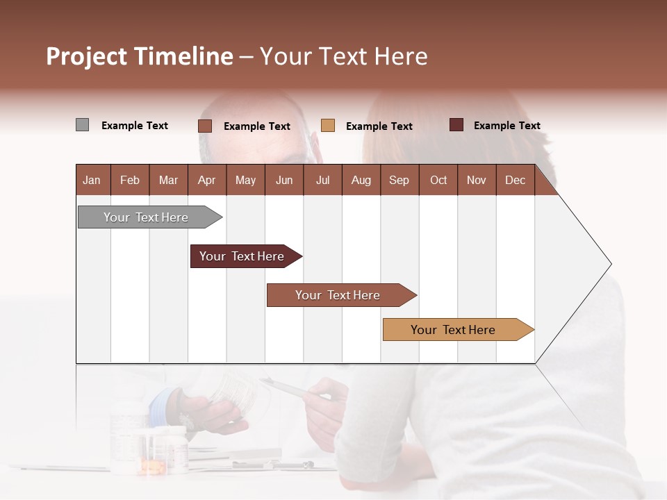 Senior Care Pain PowerPoint Template