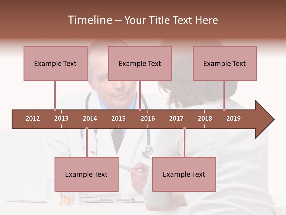 Senior Care Pain PowerPoint Template