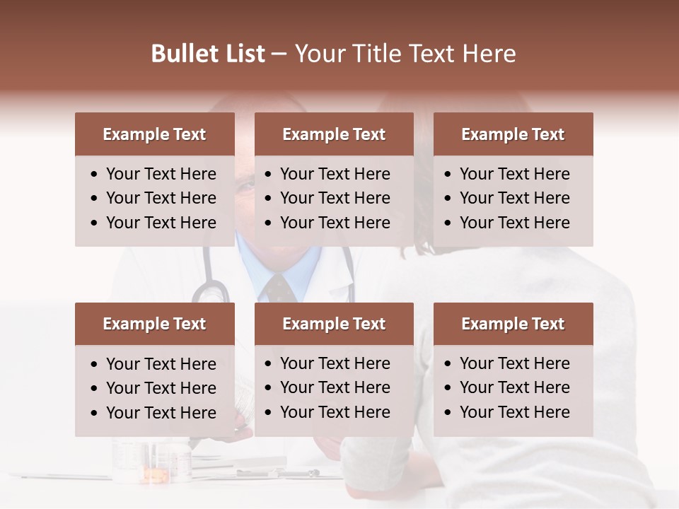 Senior Care Pain PowerPoint Template